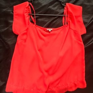 Orange women Top